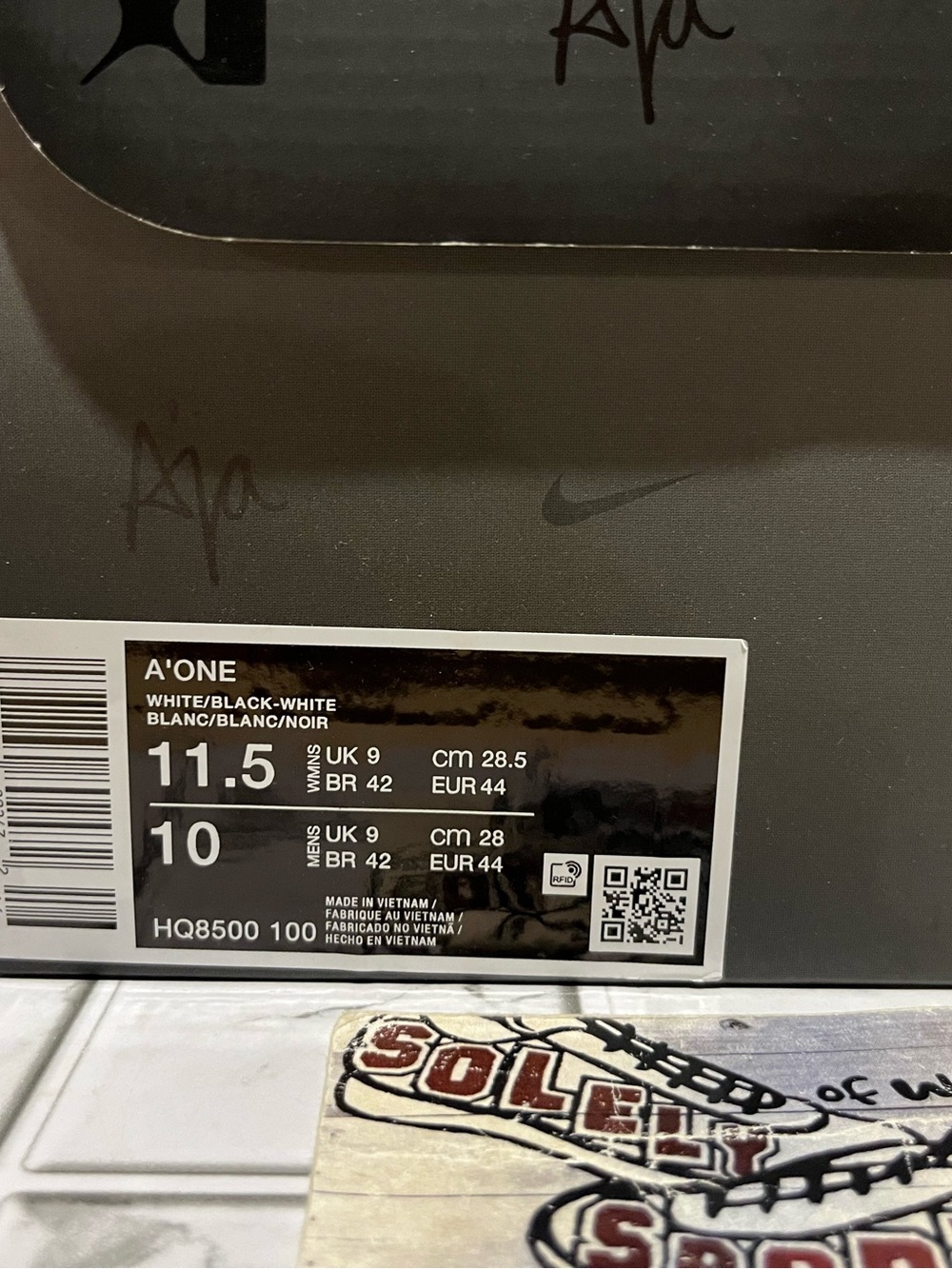 New Nike A’ja Wilson A’One Basketball Shoes White Black Kobe LeBron Retro KD - Picture 15 of 16